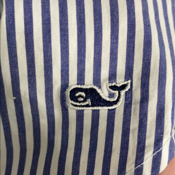 Vineyard Vines Stripe Ruffle Popover - Picture 4 of 8